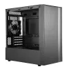 COOLER MASTER caja de CPU Masterbox NR400 semitorre negra sin ODD