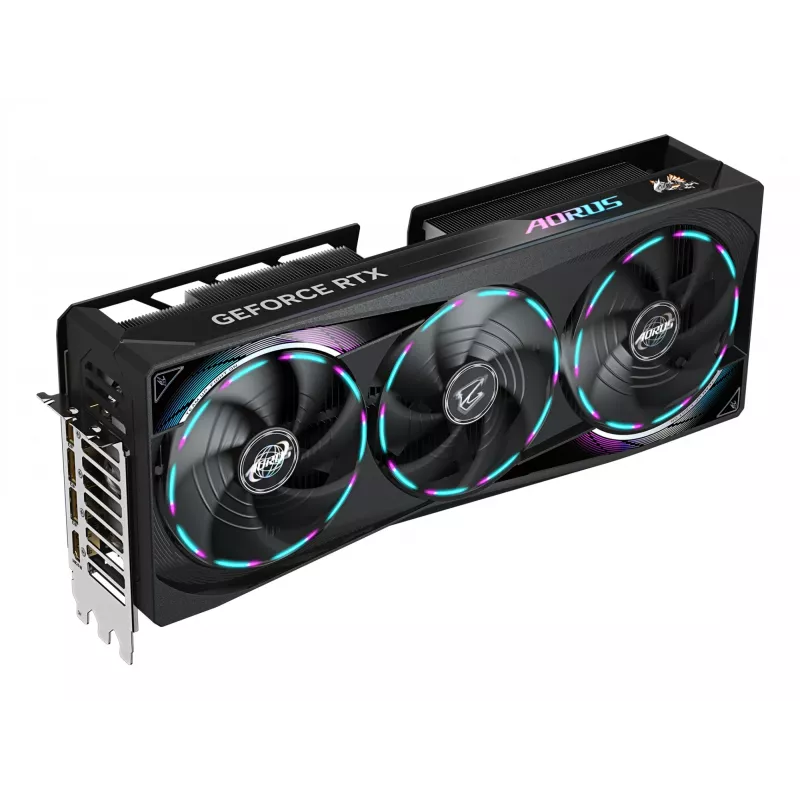 Tarjeta gráfica GIGABYTE AORUS GeForce RTX 5070 Ti MASTER 16G - 16GB GDDR7, 256bit, PCI-E 5.0, 2670 MHz núcleo, 3 x DP 2.1a, 1 x HDMI 2.1b, NVIDIA DLSS 4, GV-N507TAORUS M-16GD