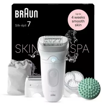 Braun Silk-épil 7 7-081 depiladora 40 pinzas blanca