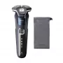 Philips SHAVER Series 5000 S5885/10 maquinilla de afeitar para hombre, afeitadora rotativa, recortadora, negra, azul
