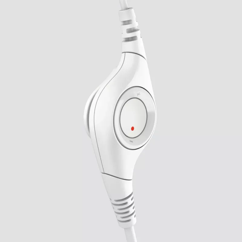 Auriculares LOGITECH – H390 – USB-A – Blanco crema