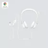 Auriculares LOGITECH – H390 – USB-A – Blanco crema