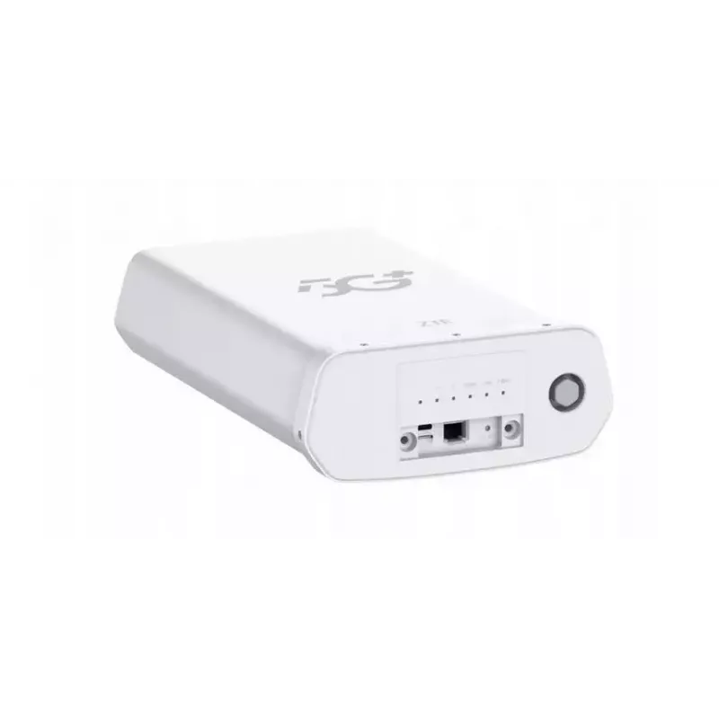 ZTE MC889A Pro 5G router de exterior (ODU), 2,5 GbE RJ-45, PoE, Wi-Fi 7 (802.11be), Nano SIM, IP68, blanco