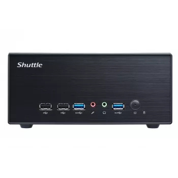 Barebone Shuttle XPC slim XH610G2 - S1700, Intel H610, 1xDP, 2xHDMI, 2 ranuras PCIe (1x 16X y 1x X1), 2x Intel LAN (1G + 2.5G), 8x USB, 1x 2,5