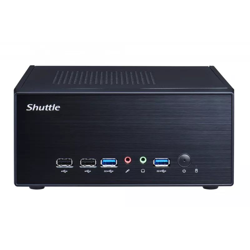 Barebone Shuttle XPC slim XH610G2 - S1700, Intel H610, 1xDP, 2xHDMI, 2 ranuras PCIe (1x 16X y 1x X1), 2x Intel LAN (1G + 2.5G), 8x USB, 1x 2,5
