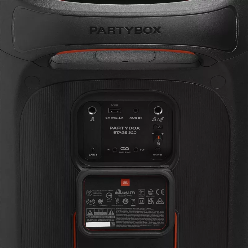 Altavoz para fiestas JBL PartyBox STAGE 320 Negro 240 W