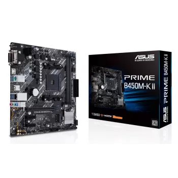 ASUS Prime B450M-K II AMD B450 Socket AM4 micro ATX