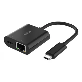 BELKIN adaptador USB-C a Ethernet + cargador 100 W PD