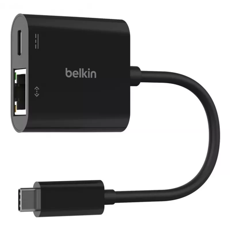 BELKIN adaptador USB-C a Ethernet + cargador 100 W PD