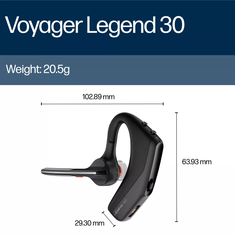 HP Poly Voyager Legend 30 auriculares