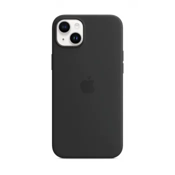 APPLE Funda de silicona con MagSafe para iPhone 14 Plus Midnight