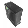 GENESIS Irid 505 ARGB Torre Midi negra, transparente