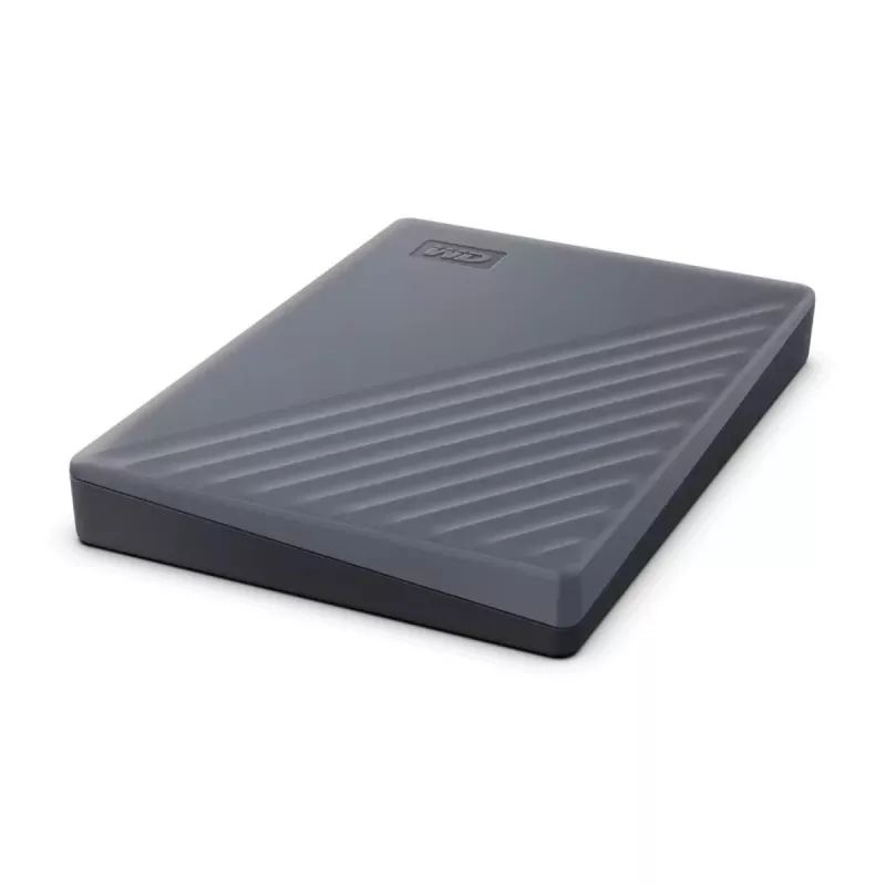 WESTERN DIGITAL Disco duro portátil - My Passport - 2 TB - USB-C/A 3.2 Gen 1 - gris