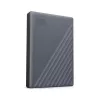 WESTERN DIGITAL Disco duro portátil - My Passport - 2 TB - USB-C/A 3.2 Gen 1 - gris