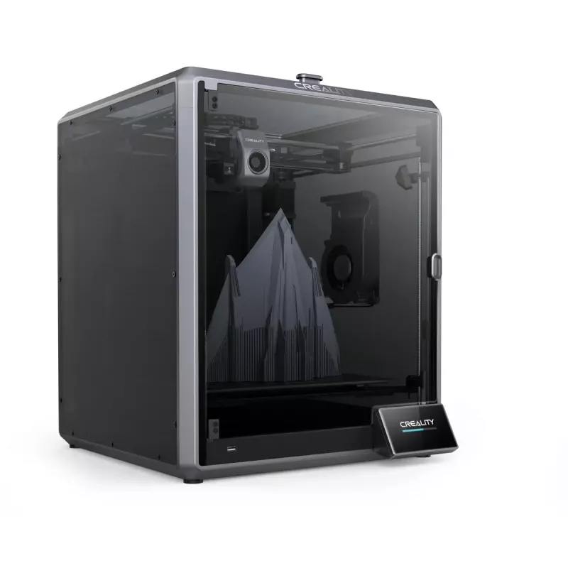 Impresora 3D Creality K1 Max – Volumen de impresión 300×300×300 mm, grosor de capa 0,10–0,35 mm, control táctil, negra