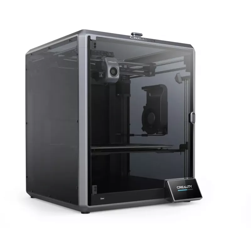 Impresora 3D Creality K1 Max – Volumen de impresión 300×300×300 mm, grosor de capa 0,10–0,35 mm, control táctil, negra