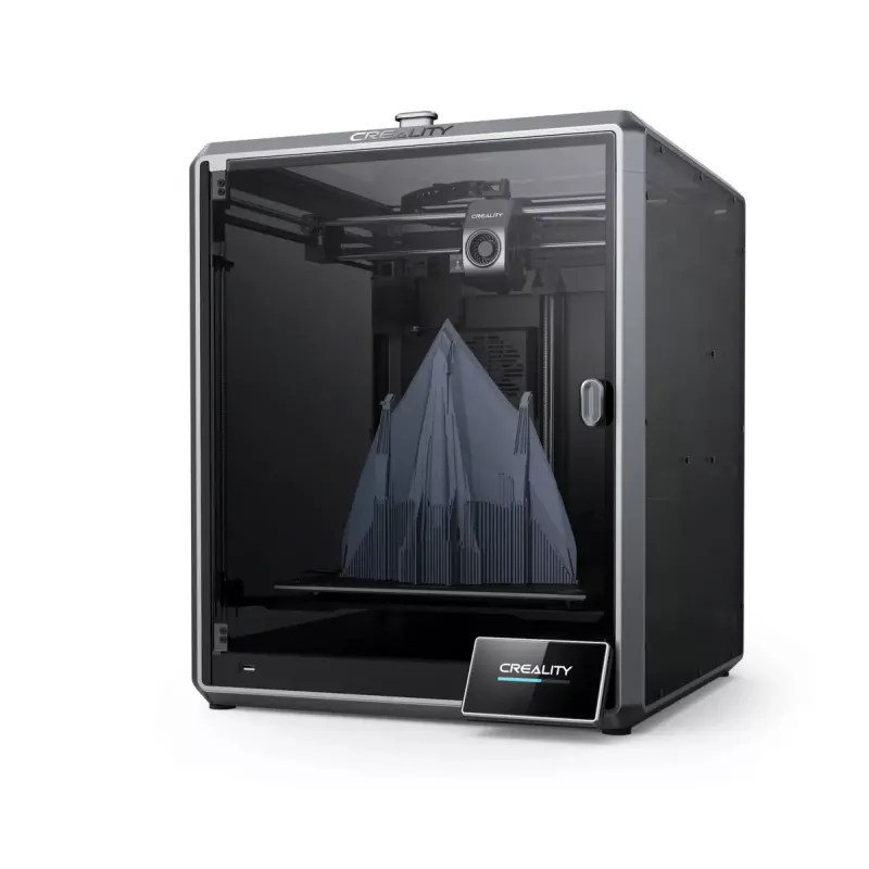 Impresora 3D Creality K1 Max – Volumen de impresión 300×300×300 mm, grosor de capa 0,10–0,35 mm, control táctil, negra