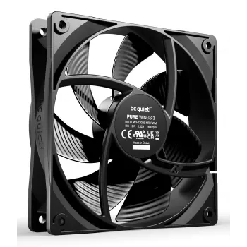 be quiet Pure Wings 3 120mm PWM Ventilador para caja de ordenador 12 cm negro 1 unidad