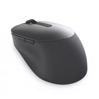 DELL Ratón Pro Plus - MS5320W, diestro, óptico, RF inalámbrico + Bluetooth, 1600 DPI, gris, titanio
