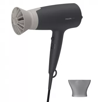 Secador de pelo Philips 3000 series BHD351/10 — 2100 W, iónico, 6 niveles de calor/6 de velocidad, aire frío, boquilla de estilismo