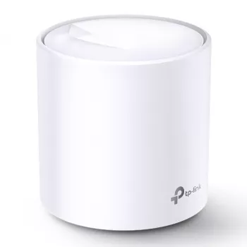 TP-Link AX1800 Whole Home Mesh Wi-Fi 6 System, blanco, interior, router mesh, alimentación, FCC