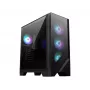MSI MAG FORGE 321R AIRFLOW caja de ordenador semitorre negra, transparente