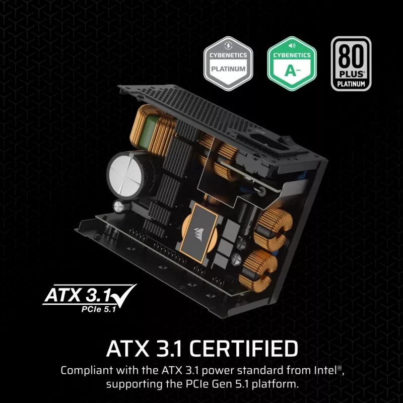 CORSAIR fuente de alimentación - SF Series SF750 totalmente modular 80 Plus Platinum SFX