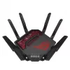 ASUS ROG Rapture GT-BE19000 router WLAN Multi-Gigabit Ethernet tribanda (2,4 GHz / 5 GHz / 6 GHz) negro, rojo