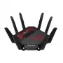 ASUS ROG Rapture GT-BE19000 router WLAN Multi-Gigabit Ethernet tribanda (2,4 GHz / 5 GHz / 6 GHz) negro, rojo