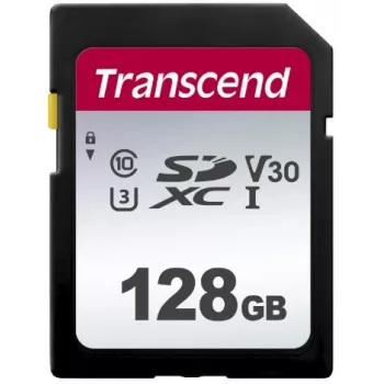 TRANSCEND tarjeta SDXC 300S 128 GB UHS-I U3