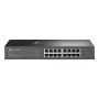 Switch Ethernet Gigabit L2 gestionado TP-Link Omada ES216G — 16 x RJ-45 10/100/1000, 32 Gbit/s, 8000 MAC, negro, montaje en rack