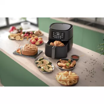 Philips serie 5000 freidora de aire HD9285/90 XXL Connected, freidora de aire, 7,2 L, 1,4 kg, Rapid Air, 40 °C, 200 °C