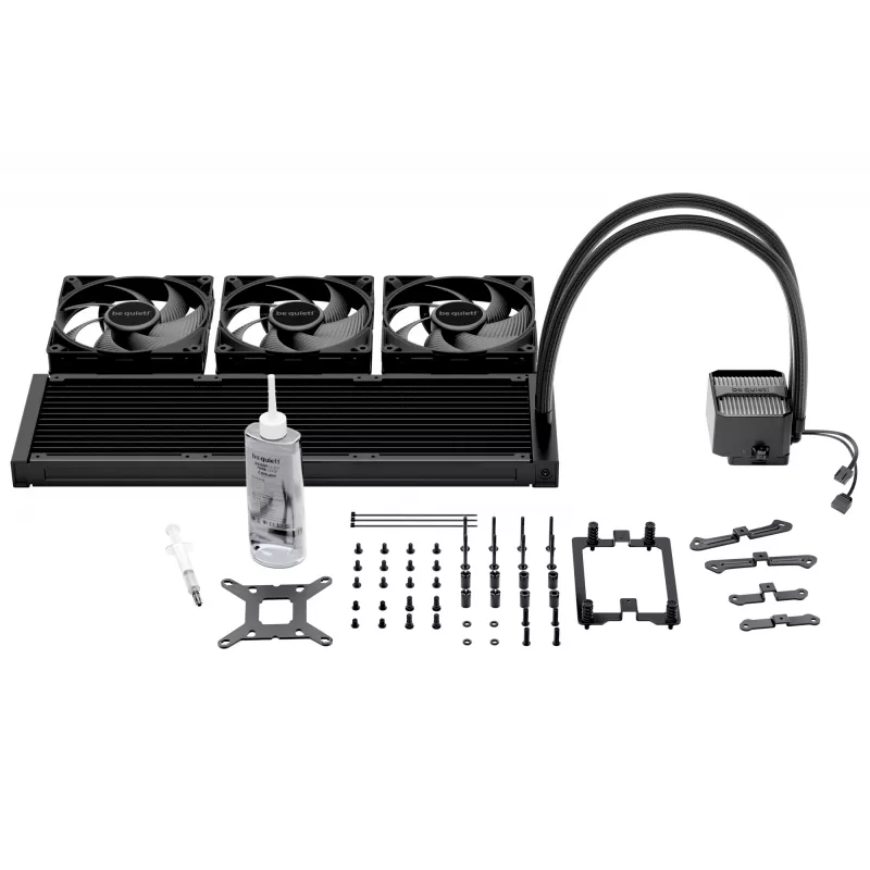 be quiet Silent Loop 3 420 mm refrigeración líquida todo en uno para procesador 14 cm negra 1 unidad