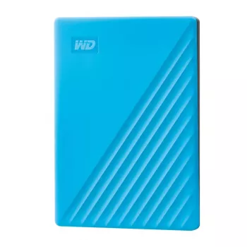 WESTERN DIGITAL disco duro – My Passport – 2 TB – USB-A/C 3.2 Gen 1 – azul