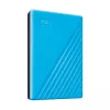 WESTERN DIGITAL disco duro – My Passport – 2 TB – USB-A/C 3.2 Gen 1 – azul