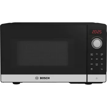 Bosch Serie 2 FFL023MS2 microondas negro, acero inoxidable microondas solo encimera 20 L 800 W
