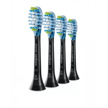 Philips C3 Premium Plaque Defence HX9044/33 4x cabezales de cepillo de dientes sónico negro