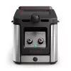 Tefal Clear Duo FR600D individual 0,65 L freidora de sobremesa 2000 W negra, acero inoxidable