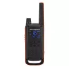 Walkie-talkie Motorola Talkabout T82, 16 canales, 500 mW, alcance de hasta 10 km, NiMH recargable, Micro-USB, pantalla LED