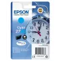 Epson despertador pack individual cian 27XL DURABrite Ultra tinta, rendimiento alto (XL), cian, 10,4 ml, 1 unidad, 1100 páginas