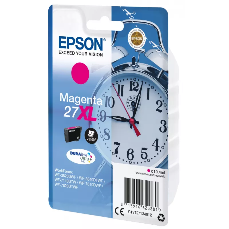 Epson despertador pack individual magenta 27XL DURABrite Ultra tinta