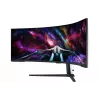 Samsung G95NC Monitor de ordenador 144,8 cm (57 inch) 7680 x 2160 píxeles Dual UHD LED Negro, Blanco