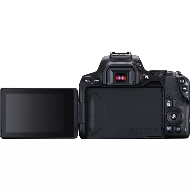 Canon EOS 250D + EF-S 18-55mm f/3.5-5.6 III Cámara réflex Kit 24,1 MP CMOS 6000 x 4000 píxeles Negro