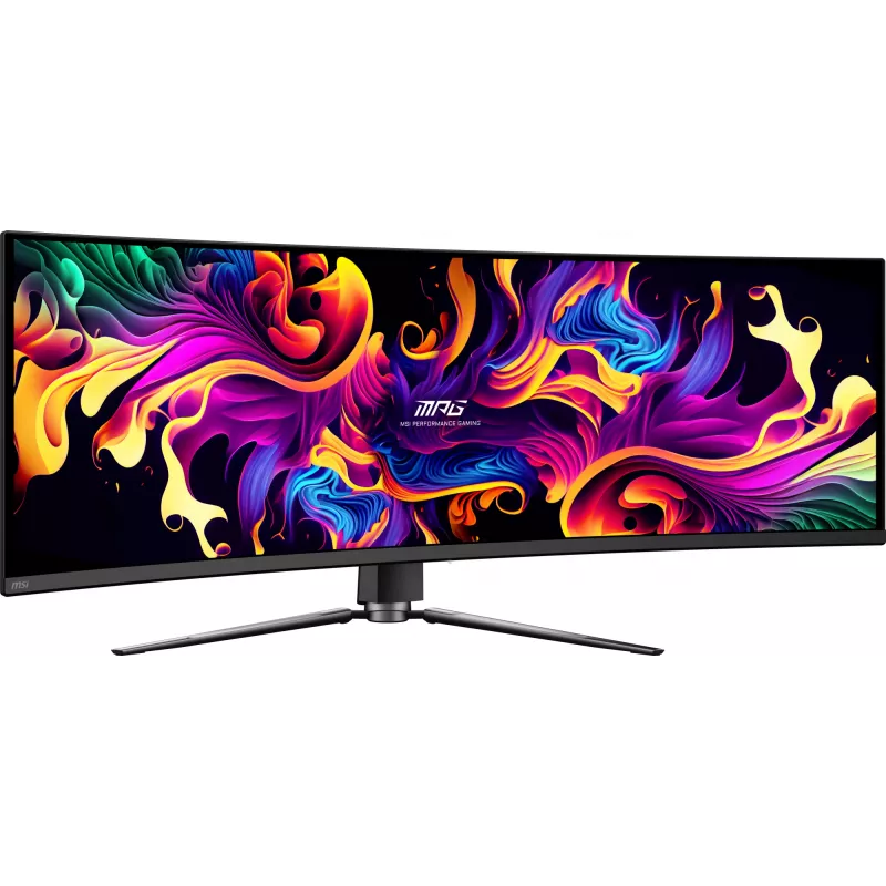 MSI MPG 491CQP QD-OLED Monitor de ordenador 124,5 cm (49 inch) 5120 x 1440 píxeles DQHD Negro