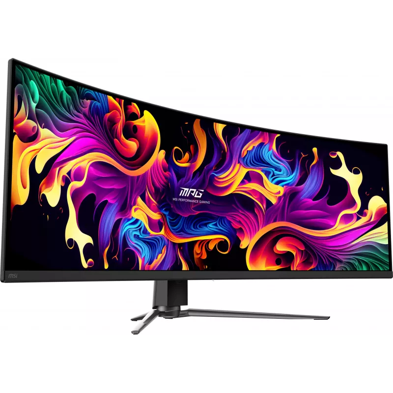 MSI MPG 491CQP QD-OLED Monitor de ordenador 124,5 cm (49 inch) 5120 x 1440 píxeles DQHD Negro