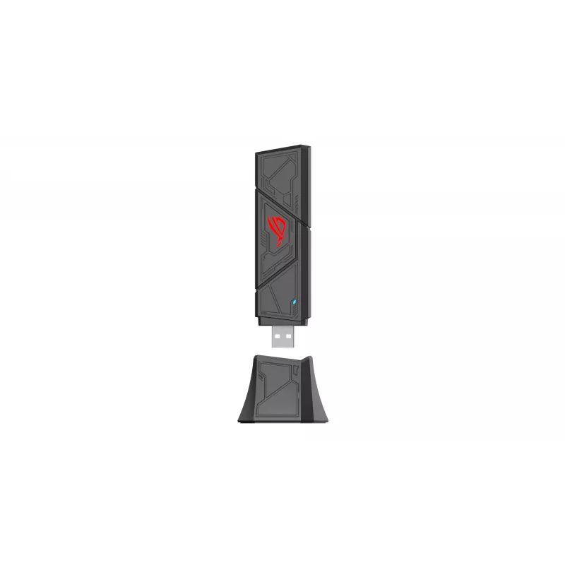 ASUS ROG USB-BE92 WiFi 7 BE6500 Adaptador USB Tri-Band WLAN 6500 Mbit/s