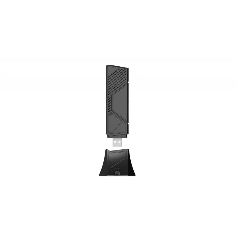 ASUS ROG USB-BE92 WiFi 7 BE6500 Adaptador USB Tri-Band WLAN 6500 Mbit/s