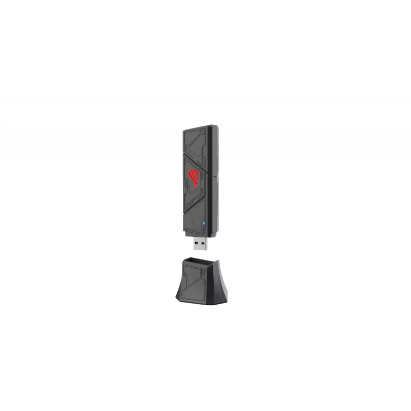 ASUS ROG USB-BE92 WiFi 7 BE6500 Adaptador USB Tri-Band WLAN 6500 Mbit/s