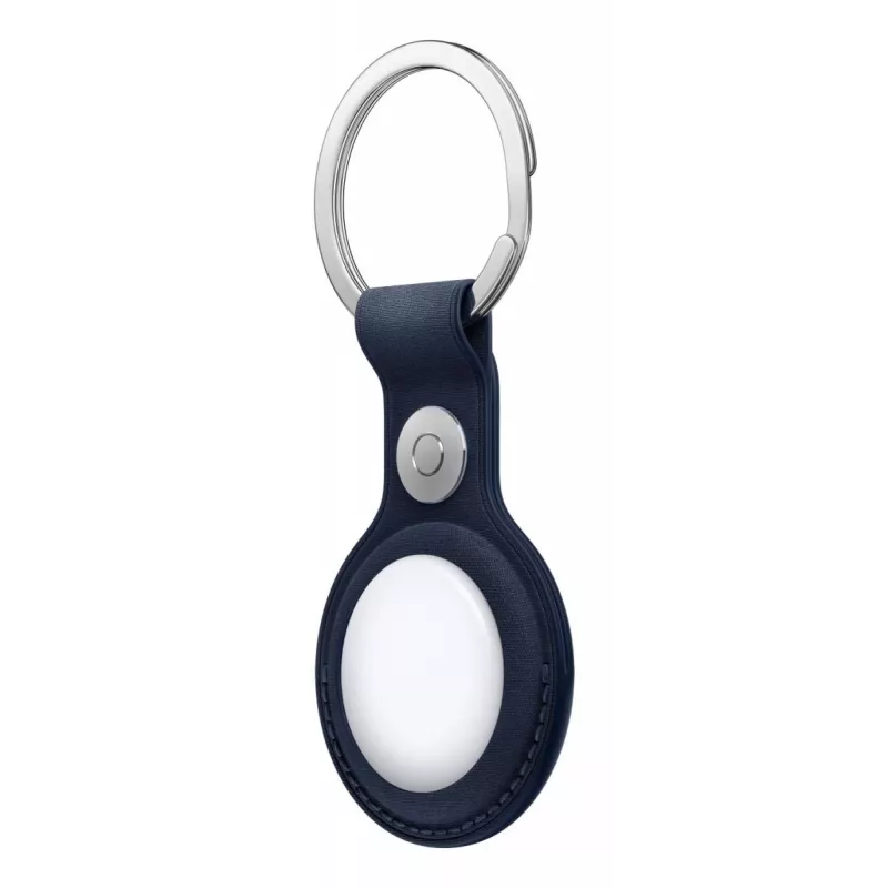 APPLE Airtag Llavero FineWoven - Azul intenso
