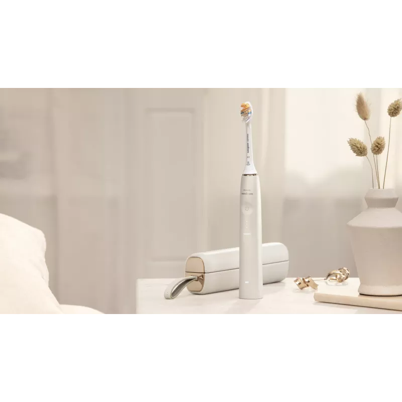 Philips Sonicare DiamondClean Prestige serie 9900 DiamondClean Prestige HX9992/11 cepillo dental sónico con SenseIQ – champán